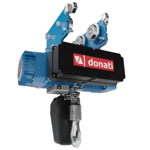 Donati DMK Series Electric Chain Hoist with Hand Push Trolley image