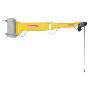 Donati MBB Wall-Mounted Articulated Jib Crane – 360° Rotation - 125kg-500kg