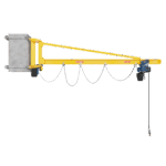 Donati MBE T Version Powered Wall Mounted Jib Crane