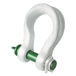Green Pin® Locking Clamp ROV Sling Shackle – GPROVSL, Grade 8 Polar Alloy Steel Subsea Sling Shackle