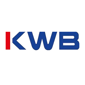 KWB chain slings and lifting solutions logo red and blue