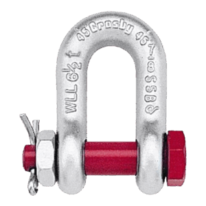 Crosby G-2150 Bolt Type Chain Shackle – Grade 6 Heavy Duty Lifting