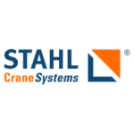 stahl cranes systems logo blue and orange