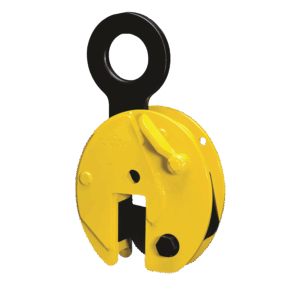 Camlok CZ Plate clamp with hook ring yellow