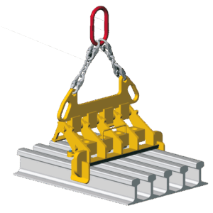 Camlok® MR Fixed Multi-Rail Grab – Heavy-Duty Rail Lifting - 5t to 8t WLL
