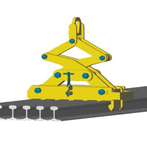 Camlok® MRC Interchangeable Multi-Rail Grab – Modular Rail Handling System - 5t to 8t WLL