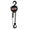 Tiger TRCB Industrial Chain Block black with suspension hook and lifting hook