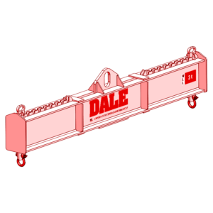 Dale Lifting and Handling Lifting beam design red image