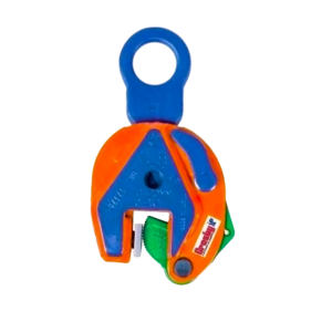 Crosby IP10H Vertical Plate Lifting Clamp for Very Hard Materials with Fixed Hoisting Eye - 500kg to 6t WLL