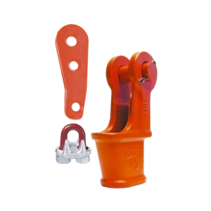 Crosby US-422T Utility Wedge Socket – Multi-Size Wire Rope Termination Socket
