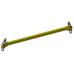 DALE DFS Fixed Length Lifting Beam - 2t-20t WLL (1.2m-6m)