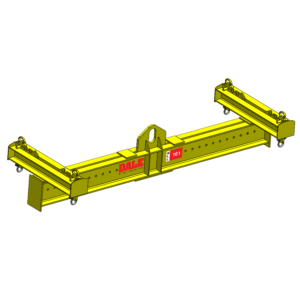 DALE PALHR H-Bar Adjustable Low Headroom Lifting Beam - 1t-10t WLL