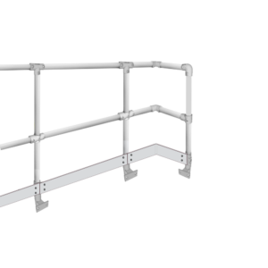 MezzBarriers C42 Side Mounted Handrail & Post Kit 42.4mm (Galvanised)