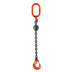 Pewag Grade 10 Ready-Made 1-Leg Chain Sling  EN 818-2 & EN 818-4 Certified