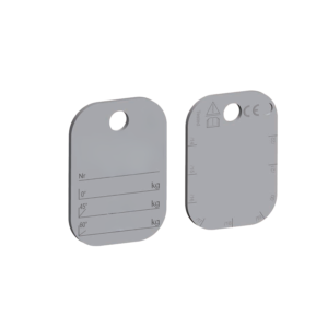 Pewag Lifting ID-SET Working Load Tag Set  Replacement Identification Kit