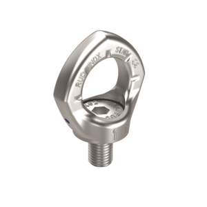 RUD INOX-STAR Stainless Steel Rotating Metric Eyebolt - 0.3t-2t WLL (M8-M20)