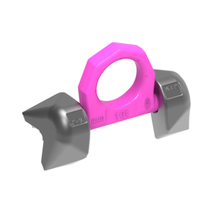 RUD VRBK-FIX VIP Weld-On Edge Load Ring – Pivoting Lifting Point for 90° Edges - 4t–50t WLL (Complete)