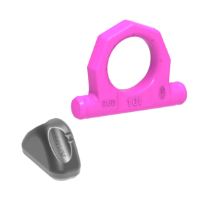 RUD VRL-FIX Octagonal Ring Link & VASK-FIX Weld-On Block – VIP Weld-On Lifting System Components - 4–100t WLL