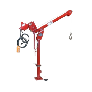 Thern Portable Lifting Davit Crane First Mate 5PF5-E2+ with 230V Electric Winch and Base - up to 385kg WLL