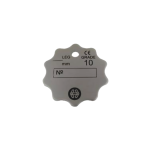 William Hackett Grade 10 Chain Sling ID Tag
