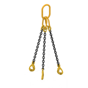 William Hackett Hack8 Grade 8 Three leg Chain Sling Assembly - 3.1t-67t WLL
