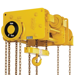 Yale VNRP/VNRG Compact Chain Hoist with Trolley (Low Headroom) 1.5t–24t WLL