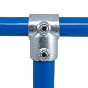 Interclamp D48/B34-101R Combination Reducing Short Tee Handrail Tube Connector
