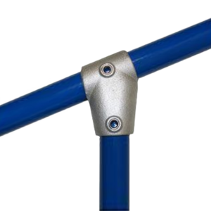 Interclamp D48-253  Adjustable Slope Short Tee Handrail Tube Connector (11°-29°)