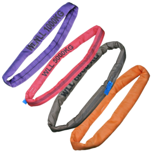 PlumAlti Bespoke Length Heavy-Duty Polyester Round Sling - 1t-40t WLL