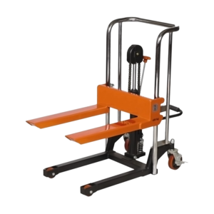 Warrior Manual Ministacker with Forks and Plate - 400kg WLL