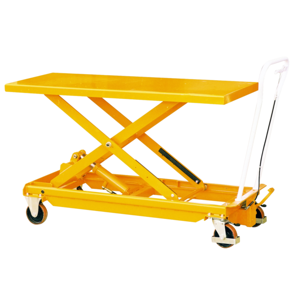 EcoWarrior Premium Single Scissor Mobile Lift Table