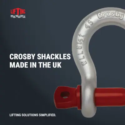 Crosby shackles made in made in the uk