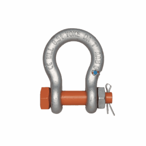 Yoke 838 Dee Shackle with Bolt and Safety Pin